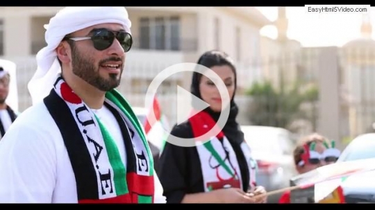 Arabs celebrating the UAE National Day|