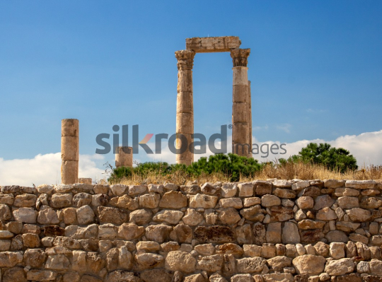 Columns of Hercules Temple at Amman Citadel