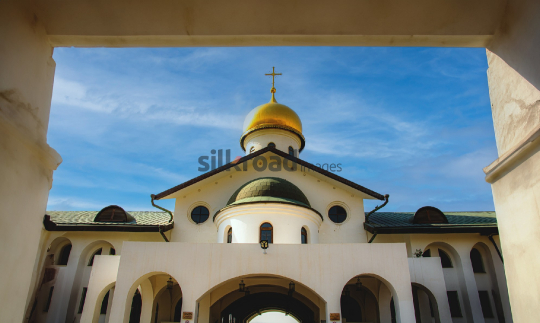 Golden Dome Church at Mount Nebo, Madaba