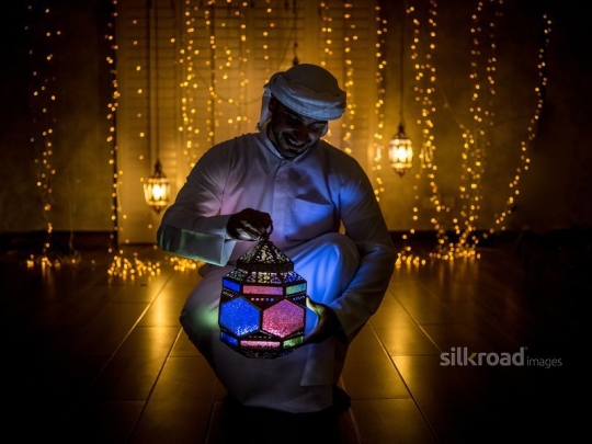 Man celebrating ramadan|-