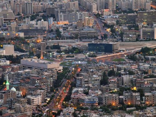 Damascus from Qasioun Mountain