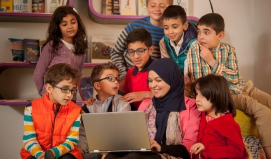Middle Eastern Kids with Teach