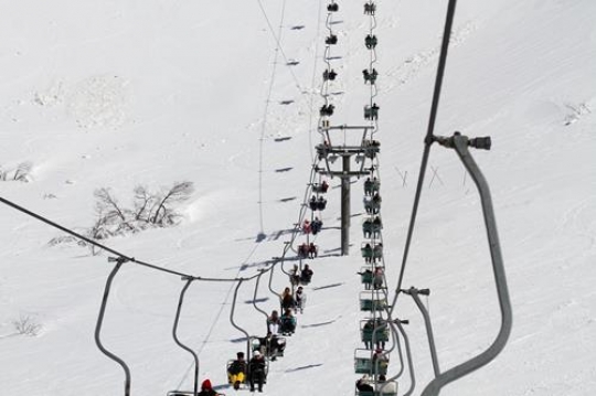 Ski Lift, Mount Hermon, Israel