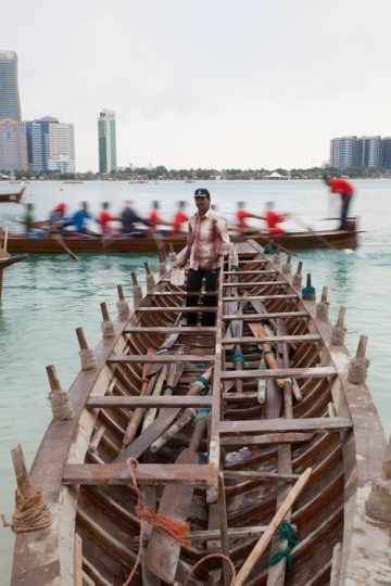 man on a fishing boat