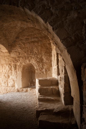 inside ajloun castle