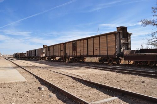 Old Train at Shobak Jordan