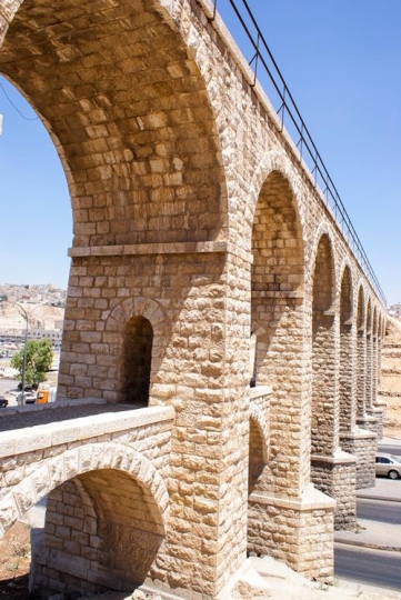 ten arches bridges in amman,Jordan