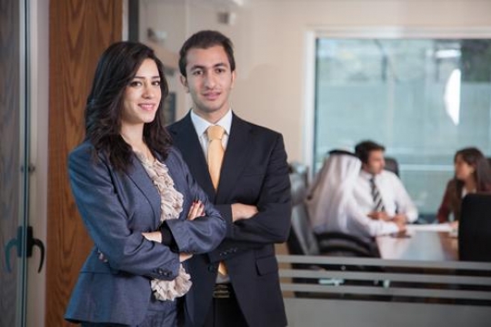 Confident Business People