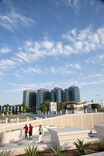 general view of a modern city