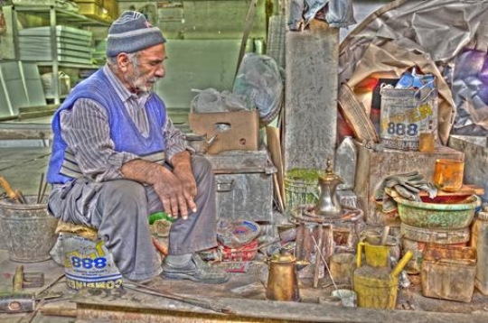 Hard Working Old Man