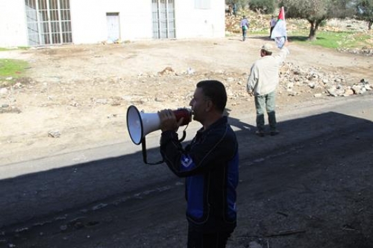 man speaking in the microphone