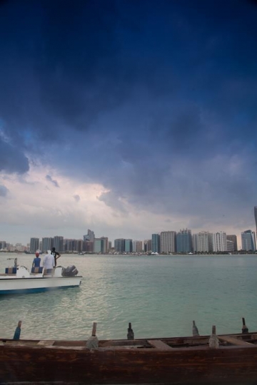 skyscrapers distant view
