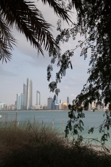 general view o distant city