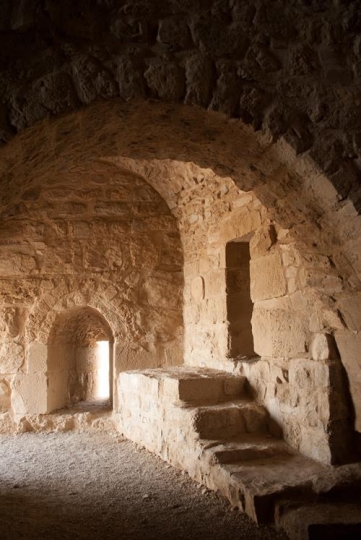 inside ajloun castle
