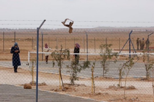 playground in a camp