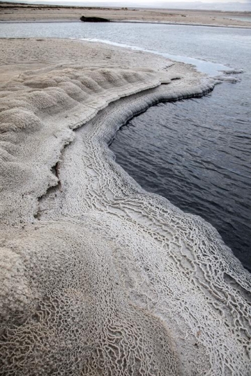view of dead sea coastline