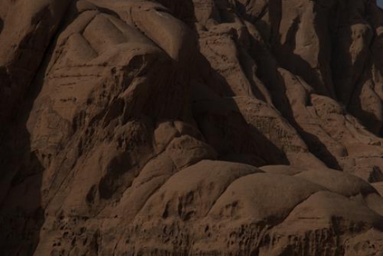 rocky mountains in the wadi rum desert,Jordan