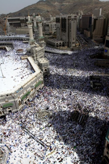 Mecca from the top