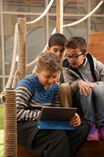 Middle Eastern Boys in Technology