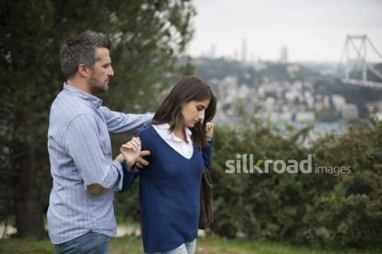 Debating couple|Tartisan çift