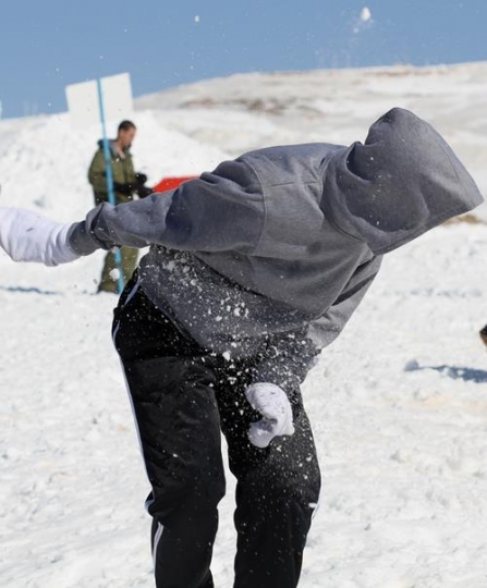 snow at jabal al sheikh