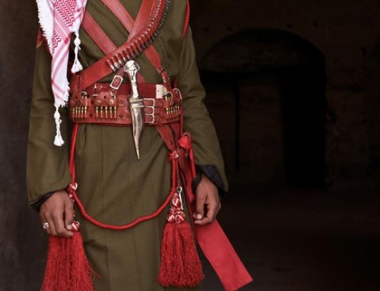 jordanian military security guard