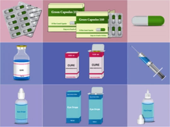 medicine packaging box with sy