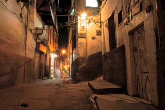 old damascus nightfall