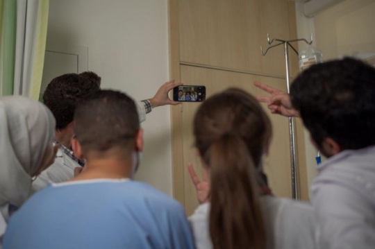 Doctors Taking a Selfie with P