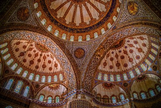 interior view of sultan ahmed 