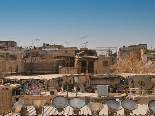 poor neighborhood in damascus