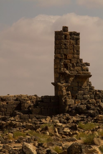umm el-jimal castle ruins