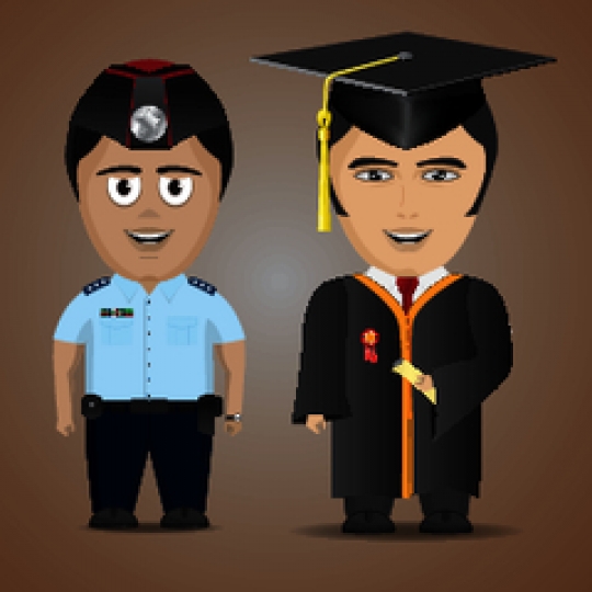 -policeman and student