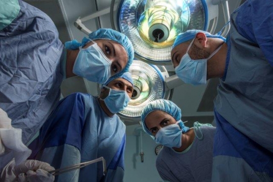 Surgeons at Operation Room