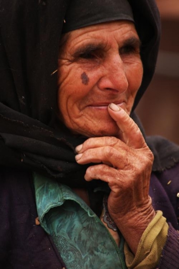Smiling Old Woman