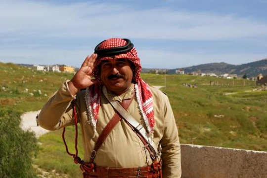 jordanian soldier on duty show