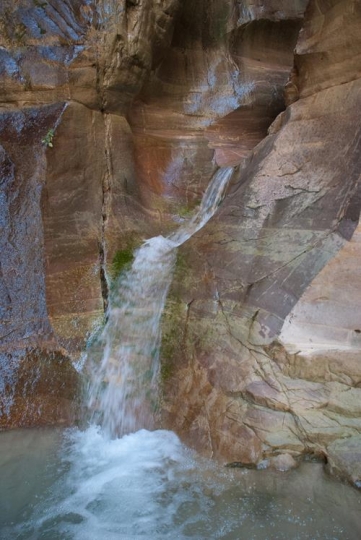 waterfall at wadi assal