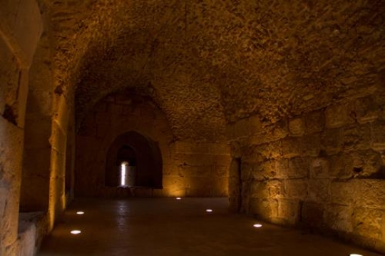 detail of the fortress,ajloun,