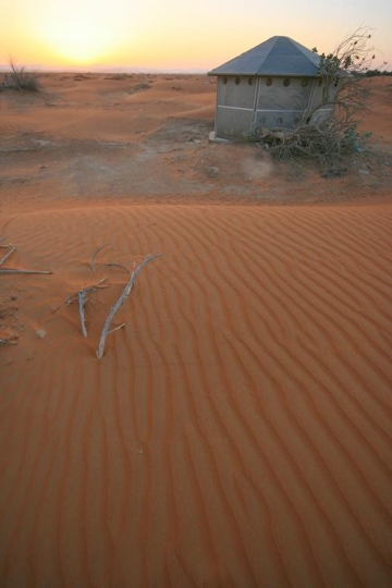 old cottage in the dessert