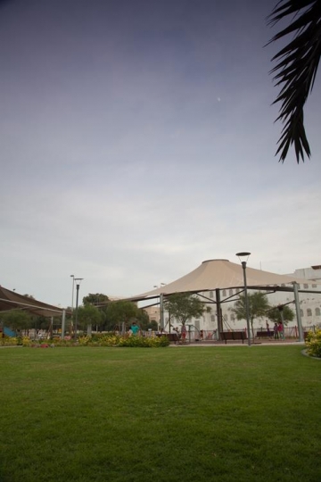 amusement park in the city