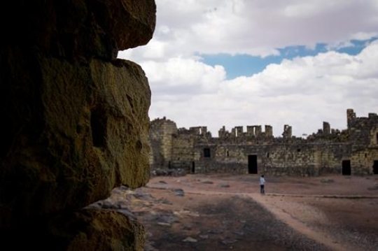 al azraq desert castle,jordan