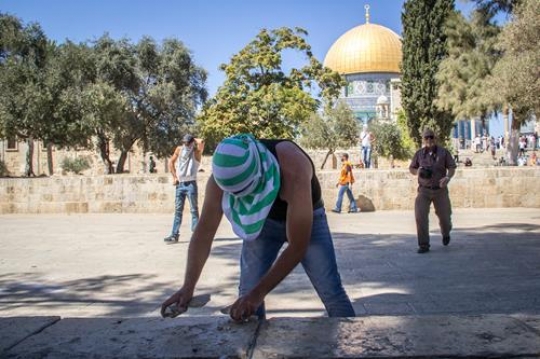 Clashes in Jerusalem Al-Aquds