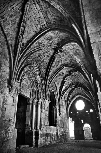 Vault Pointed Arches Ruins