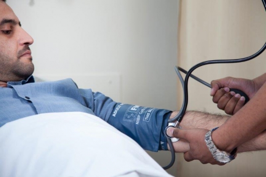 Testing Blood Pressure