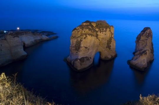 Rawshe Rock of Beirut