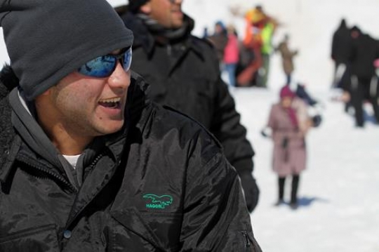 People on Moung Hermon