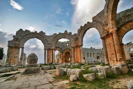 saint simon church in aleppo
