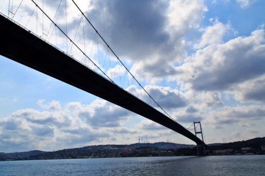 road bridge between citiesd