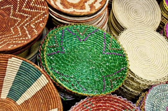 Colourful Weaved Plates