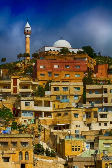 View of Old Mosque at Jabal al-Qala